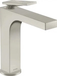 Axor Citterio Einhebel-Waschtischmischer 160 mit Hebelgriff - Edelstahl Optic