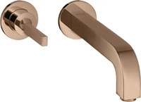 Axor Citterio Einhebel-Waschtischmischer mit Pingriff Unterputz Ausladung 220 mm -