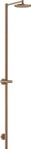 Axor Starck Nature Duschs&auml;ule mit Kopfbrause - Brushed Red Gold - 12671310