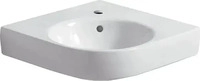Geberit Renova Compact Eckwaschtisch Schenkell&auml;nge 500 mm - Wei&szlig; Alpin -...