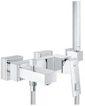 Grohe Eurocube Einhand-Wannenbatterie mit Brausegarnitur - Chrom - 23141000