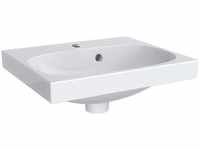 Geberit Acanto Handwaschbecken mit Hahnloch mit Überlauf 450 mm x 382 mm -...