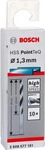 Bosch Zubeh&ouml;r HSS PointTeQ (DIN 338) Metallspiralbohrer - 1,3 mm - 10er-Pack -