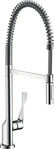 Axor Citterio Einhebel-K&uuml;chenmischer 230 Semi-Pro - Edelstahl Finish - 39840800