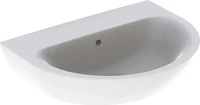 Geberit Renova Waschtisch ohne Hahnloch mit &Uuml;berlauf 650 mm x 500 mm - Wei&szlig; -
