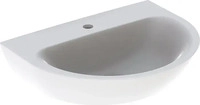 Geberit Renova Waschtisch mit Hahnloch ohne &Uuml;berlauf 650 mm x 500 mm - Wei&szlig; -