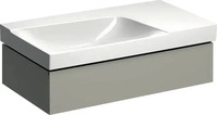 Geberit Xeno&sup2; Waschtischunterschrank Ausschnitt links 880 mm x 462 mm x 220 mm...