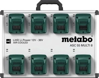 Metabo Schnellladestation ASC 55 MULTI 8, 12-36V, EU - 627093000