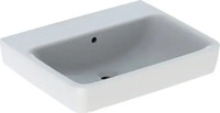 Geberit Renova Plan Waschtisch ohne Hahnloch mit &Uuml;berlauf 600 x 480 mm - Wei&szlig; -