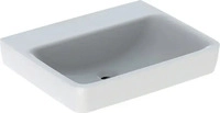 Geberit Renova Plan Aufsatzwaschtisch ohne Hahnloch ohne &Uuml;berlauf 600 x 480 mm -