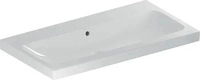 Geberit iCon Light Waschtisch ohne Hahnloch mit &Uuml;berlauf 900 x 480 mm - Wei&szlig;...