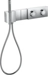 Axor Edge Thermostatmodul f&uuml;r 2 Verbraucher Unterputz - Chrom (Diamantschliff)...