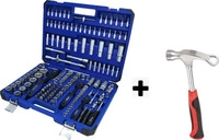 Brilliant Tools Steckschl&uuml;ssel-Satz, 172-teilig, 1/4" , 3/8" , 1/2" - BT023172