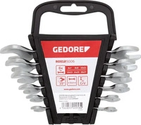 Gedore Red R05125006 Doppelmaulschl&uuml;ssel-Satz kurz SW6-17 mm 6-teilig - 3300958