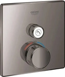 Grohe Grohtherm SmartControl Thermostat mit 1 Absperrventil Design eckig - Hard