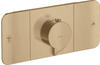Axor One Thermostatmodul für 2 Verbraucher Unterputz - Brushed Bronze - 45712140