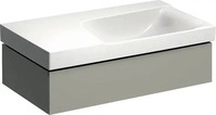 Geberit Xeno&sup2; Waschtischunterschrank Ausschnitt rechts 880 mm x 462 mm x 220...