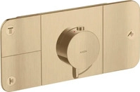 Axor One Thermostatmodul f&uuml;r 3 Verbraucher Unterputz - Brushed Bronze -...