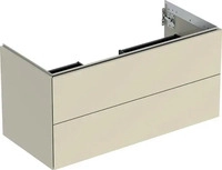 Geberit ONE Waschtischunterschrank mit 2 Schubladen 1036 x 504 x 470 mm - Sandgrau