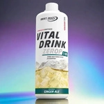 Vital Drink ZEROP - 1L Flasche (Best Body Nutrition) (Geschmack: Ginger Ale)