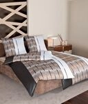 Janine Janine Mako-Satin Bettw&auml;sche MILANO 45026 kaffee Gr&ouml;&szlig;e: 40x80 cm