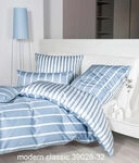 Janine Janine Mako-Satin Bettw&auml;sche modernclassic 39028 perlblau Gr&ouml;&szlig;e: ...