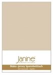 Janine Janine Spannbetttuch Mako-Feinjersey 5007 sand (29) Gr&ouml;&szlig;e: 200x200 cm