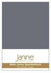 Janine Janine Spannbetttuch Mako-Feinjersey 5007 opalgrau (48) Gr&ouml;&szlig;e: 100x200 cm