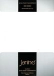 Janine Janine Spannbetttuch Elastic-Jersey 5002 wei&szlig; (10) Gr&ouml;&szlig;e: 100x200 cm