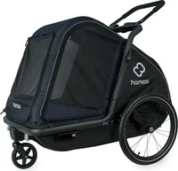 Hamax Pluto Hundeanh&auml;nger L, navy/black