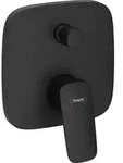hansgrohe Einhebel-Wannenarmatur Logis mattschwarz, UP