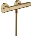hansgrohe Brausethermostat Axor Citterio M AP, 1 Verbraucher, brushed bronze