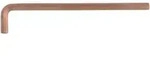 KS Tools BRONZEplus Innensechskant-Winkelstiftschl&uuml;ssel lang 19 mm