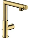 hansgrohe Waschtisch-Einhebelmischer 220 Axor Uno Sel. A 160mm, m Zugst.Abl.Gar.,