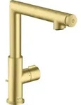 hansgrohe Waschtisch-Einhebelmischer 220 Axor Uno Sel. Ausl. 160mm, m Zugst.Abl.Gar.,