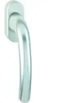 HOPPE DK-Fenstergriff T&ocirc;ky&ocirc; 0710/U26 mit ovaler Rosette VK7x40,F1 eloxiert
