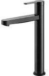 Keuco Waschtisch-Einhebelmischer 210 IXMO Flat Ausl. 159mm, o. Abl.garn, schwarz matt
