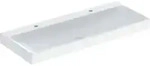 Geberit Waschtisch One 120x48cm, HL li + re, o. &Uuml;L, we. K-Tect