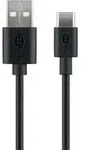 Goobay Sync/Ladekabel 3m,max.480 Mbit/s,sw 59124