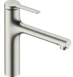 hansgrohe Einhebel-K&uuml;chenarmatur Zesis M33 Auszugsl&auml;nge b zu 500, Edelstahl Finish