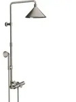 hansgrohe Showerpipe Axor m TH, KB, 240mm, 2jet, Edelstahl-Optik