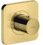 hansgrohe Fertigset Axor Citterio E UP-THM 120x120mm, polished gold optic