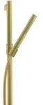 hansgrohe Brause-Set Axor Starck 900mm, m Stabhandbrause, 2jet, brush. brass