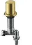 hansgrohe K&uuml;chen-Absperrventil Axor mit R&uuml;ckflussverhinderer, brushed brass