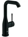 Grohe Waschtisch-Einhebelmischer Essence 1/2", L, glatter K&ouml;rper, phantom black