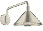 hansgrohe Kopfbrause Axor m Arm, Wd, 240mm, 2jet, brush. ni.