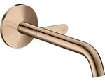 hansgrohe Fertigmontageset Axor One UP-Waschtisch-Einhebelmischer, Ausl. 220mm, pol.