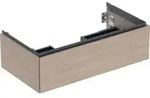 Geberit Waschtischunterschrank One 88,8x50,4x47cm, Eiche/Mela Holz, 1 Laden