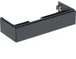 Geberit Waschtischunterschrank One 118,4x50,4x47cm, matt-sw, 1 Schubladen