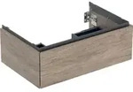 Geberit Waschtischunterschrank One 74x50,4x47cm, N hick./Mela Holz, 1 Laden